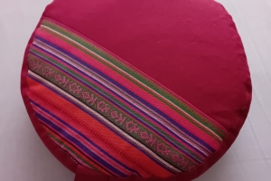 sedežnik rdeč, kombiniran